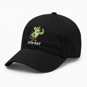 Gorra Dad Cap «Gym Rat» — Flex Gear