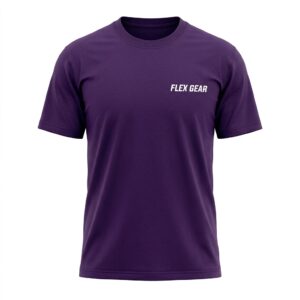 Camiseta Básica Flex · Morado — Flex Gear